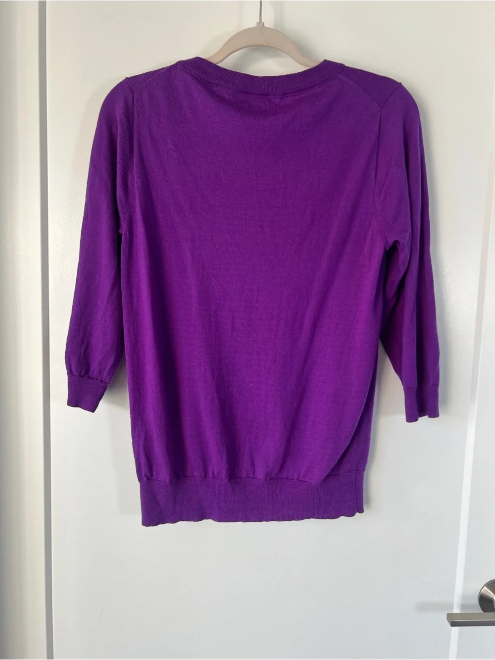 J.Crew Women's Crewneck Sweater, Lightweight & Purple